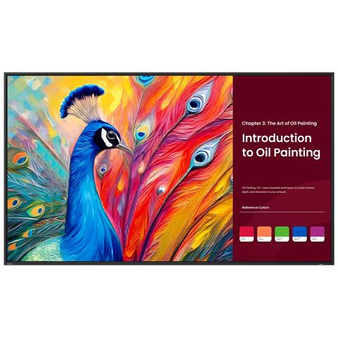 SH7504 Pannello piatto per segnaletica digitale 190,5 cm (75") LCD 800 cd /m² 4K Ultra HD Nero Processore integrato Android 24/7 - Foto 1