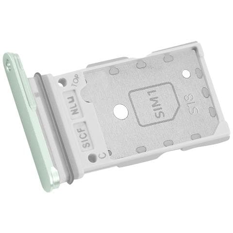Cassetto Sim Originale Per Galaxy S25 / S25 Plus Dual Nano Sim, Verde Pallido - Foto 2