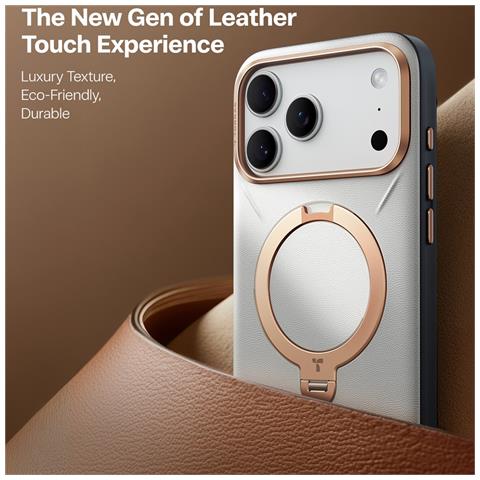 Cover per iPhone 17 Pro - Grigio, MagSafe, Con Soporte - Foto 2