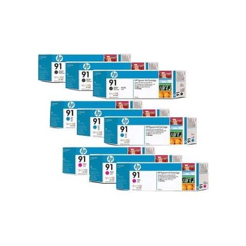 Confezione multipla 3 ink 91 grigio chiaro: 3 cartucce da 775 ml - Foto 4