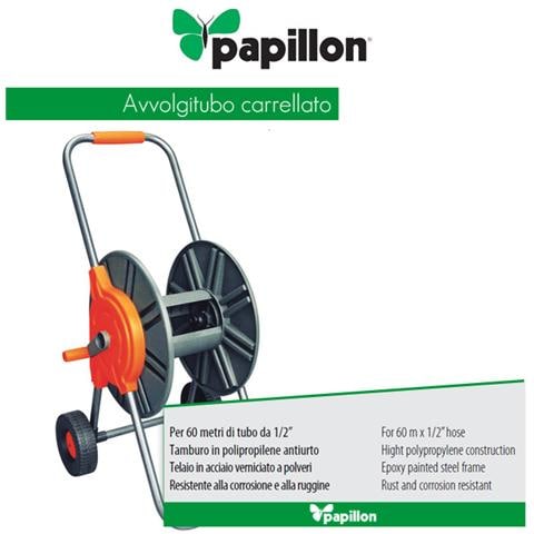 Carrello avvolgitubo da irrigazione in poliuretano Tubo 1/2 da 60 mt - Foto 2