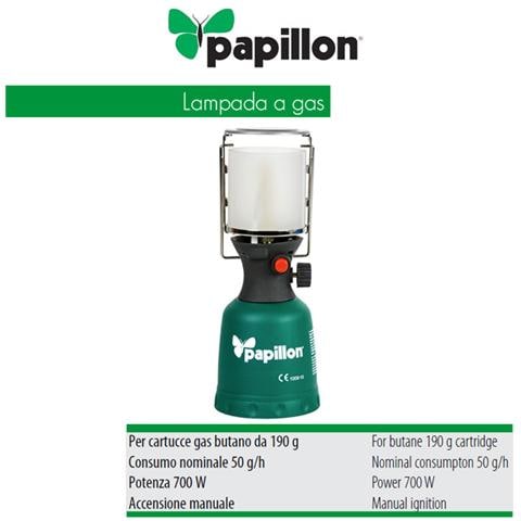 Lanterna gas portatile Lampada da campeggio W 700 accensione piezoelettrica - Foto 2