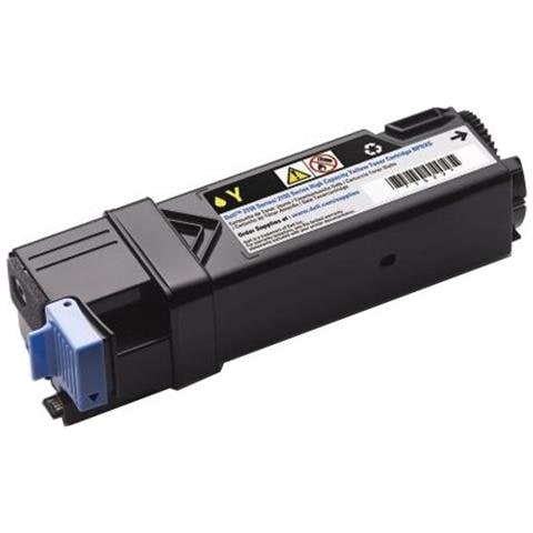 593-11037 Toner Originale Giallo per Dell 2150cdn Capacità 2500 Pagine - Foto 2
