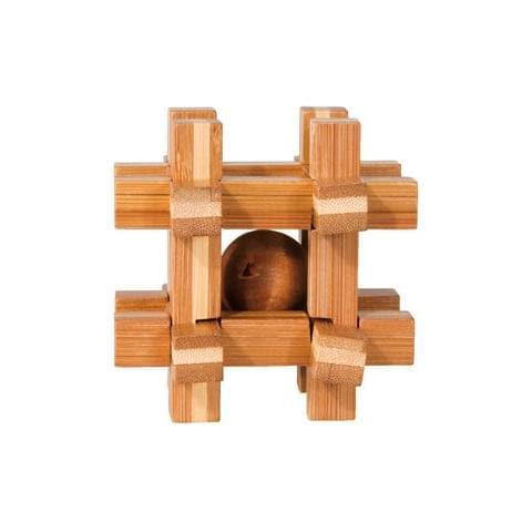Puzzle di Legno di Bambù Scatola di Griglia - Foto 1