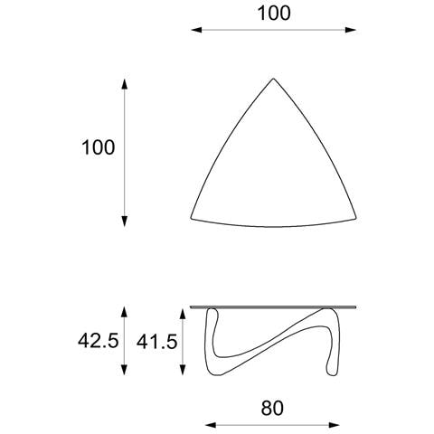 Tavolino Da Salotto. Top In Vetro 10 Mm Fl Tetris Salotto - Foto 6