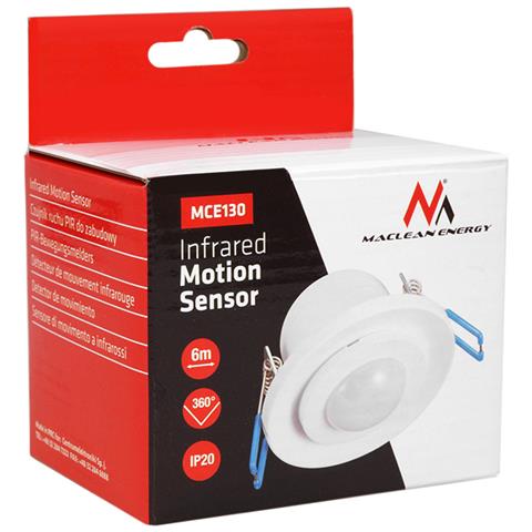 Rilevatore Movimento Sensore Pir 360 Gradi Energy 220-240v / Ac - Foto 3