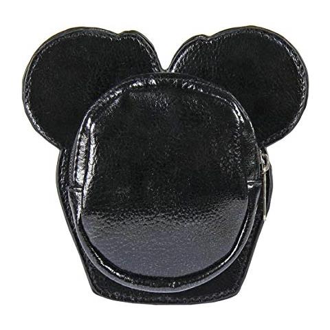 Crafts - Portafoglio Dà A Donna Stile Minnie, Colore: Nero, 3 X 12 X 12 Cm (larghezza X Altezza X Lunghezza)  - Foto 2