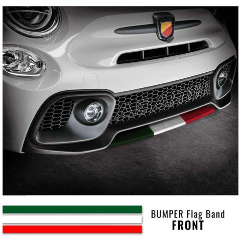 Stripes Strisce Adesive Tricolore Italia Per 500 Abarth - Foto 1