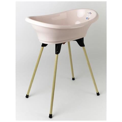 Vasca Kit Vasco Rosa Cipria: Vasca + Piedini + Tubo Di Scarico - Foto 1