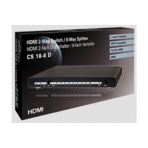 CS18-8D HDMI ripartitore video - Foto 3