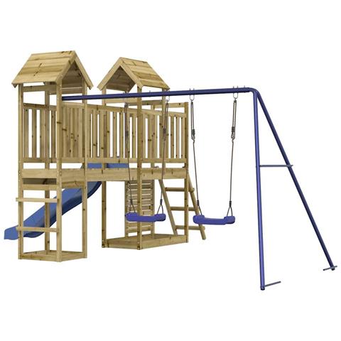 Set da Gioco da Esterno in Legno di Pino Impregnato - Foto 10