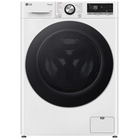 LG Lavatrice Standard F4R7011TSWC AI DD TurboWash 360 11 Kg Classe A Centrifuga 1400 giri LG Lavatrice Standard F4R7011TSWC AI DD TurboWash 360 11 Kg Classe A Centrifuga 1400 giri