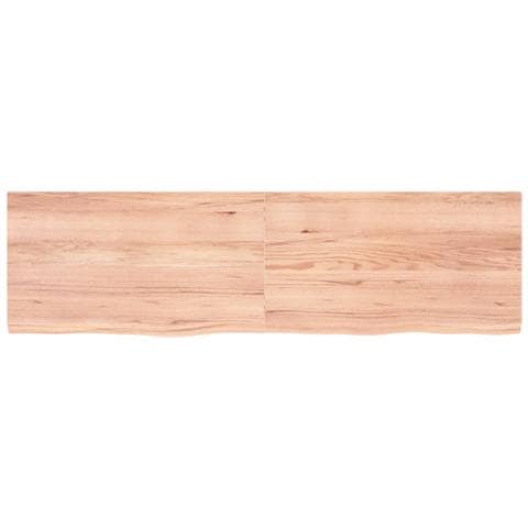 Piano Tavolo Marrone 180x50x (2-4) cm Massello Rovere Trattato - Foto 2