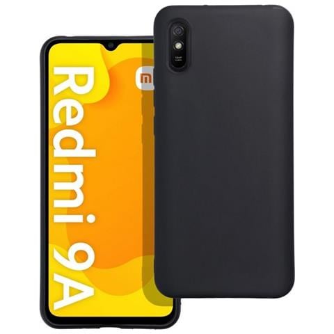 Custodia Tpu Silicone Cover Case Per Xiaomi Redmi 9a -redmi 9at Black - Foto 1