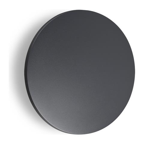 Applique Da Parete Contemporanea Punto Alluminio Nero Led 9w 3000k Ip54 - Foto 1