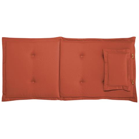 Set Di 6 Cuscini Di Seduta Per Sdraio Toscana /java Color Terracotta 188 X 59 X 5 Cm - Foto 8