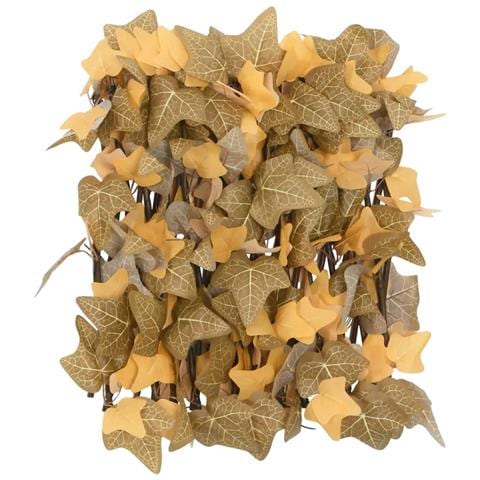 Traliccio Foglie Acero Artificiale Espandibile Arancione 180x30 - Foto 6
