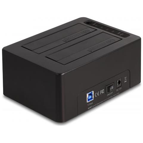 Delock 64187 Contenitore Di Unità Di Archiviazione Box Esterno Hdd/ssd Nero 2.5/3.5"" - Foto 3