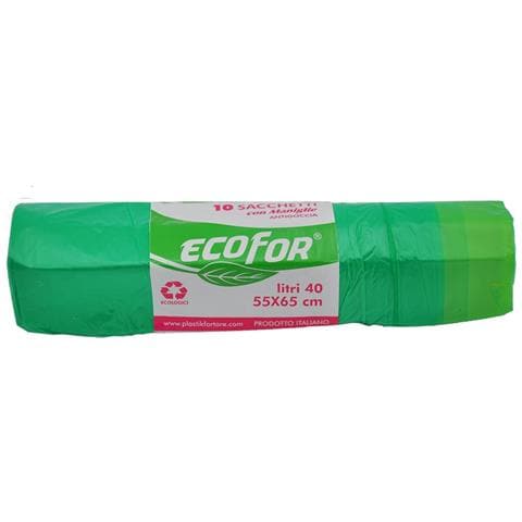 Sacchetti Per Pattumiera Cm 70x110 - Rt. 10 Pz Azzurri - Foto 1