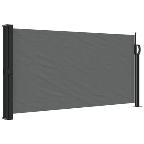 Tenda Da Sole Laterale Retrattile Antracite 100x500 Cm - Foto 2