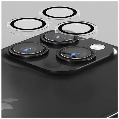 Protezione per fotocamera in cristallo iPhone 15Pr & 15P.Max - Foto 2