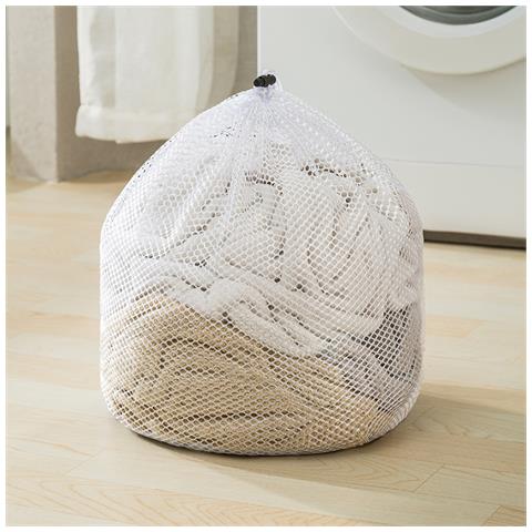 Borsa Per Biancheria Resistente A Maglia Grossa, Confezione Da 3 50x60 Cm - Foto 2