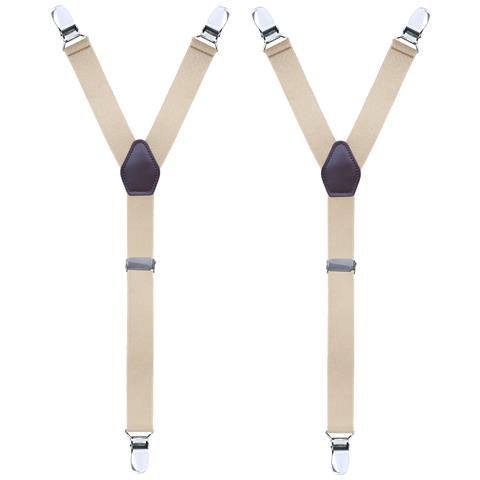 Reggicalze Monocromatici A Forma Di Y Khaki - Foto 1