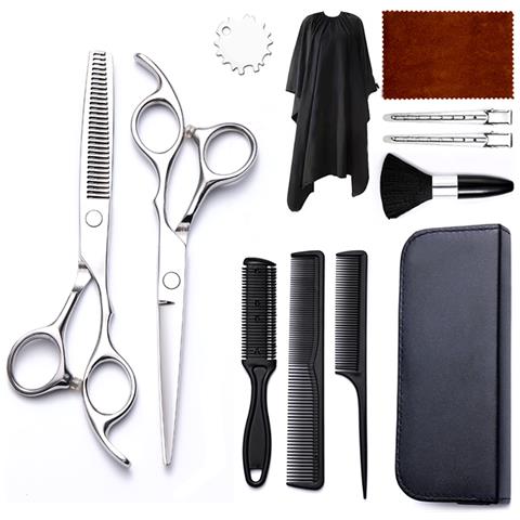 Set Di Forbici Da Taglio Per Capelli Deluxe Da 12 Pezzi - Foto 1