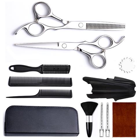 Set Di Forbici Da Taglio Per Capelli Deluxe Da 12 Pezzi - Foto 4