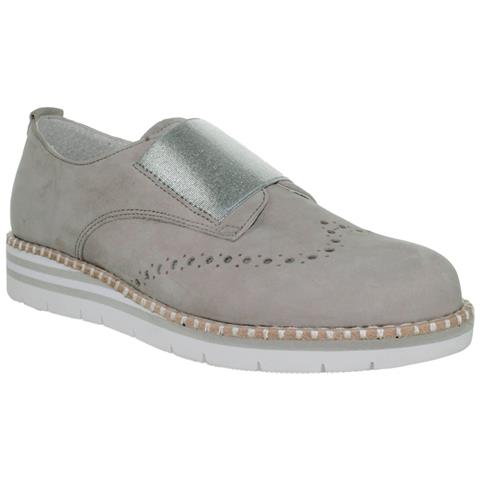 Mezze Scarpe Da Donna In Pelle Beige 39 - Foto 2