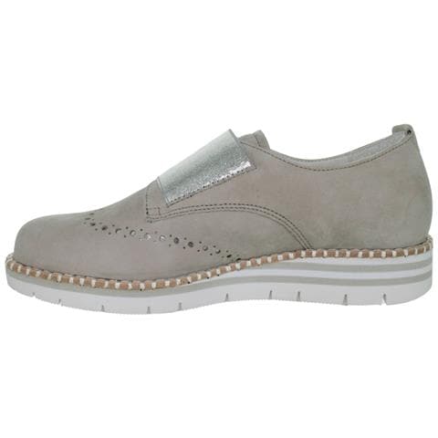 Mezze Scarpe Da Donna In Pelle Beige 39 - Foto 3