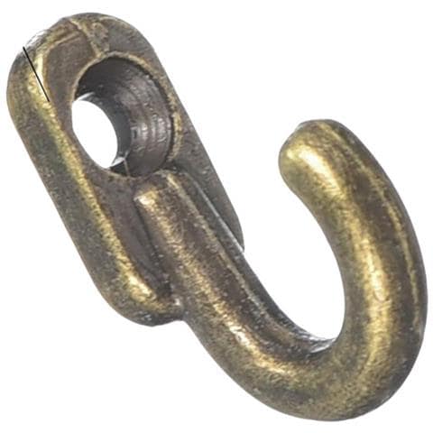 Confezione Da 30 Mini Ganci In Metallo Per Appendere Chiavi, Gioielli, Asciugamani E Altro Ancora Bronze - Foto 3