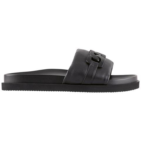 Gemma Slippers Ciabatte Pelle Scarpe Donna Nero Eu 36, 3-100810 0100 - Foto 1
