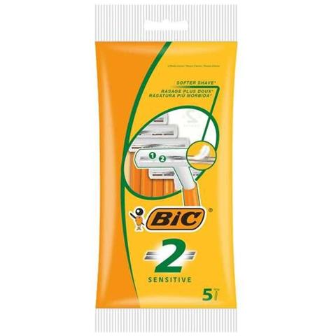 Sensitive 2 Confezione da 5 Rasoi Monouso a 2 Lame - Foto 1