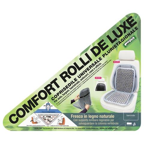 Coprisedile Anteriore Universale Comfortrolli Deluxe Nero - Foto 2