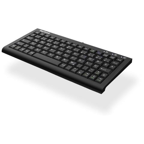 ACK-3401U (UK) tastiera Casa USB QWERTY Inglese UK Nero - Foto 1