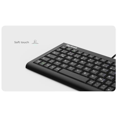 ACK-3401U (UK) tastiera Casa USB QWERTY Inglese UK Nero - Foto 2