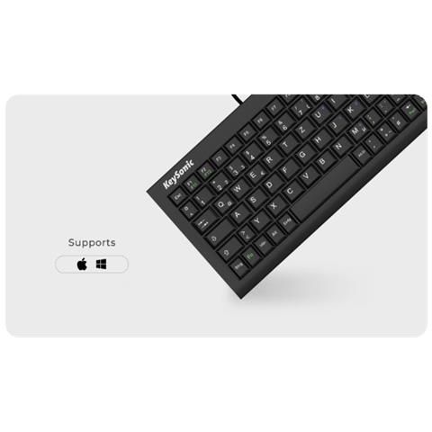 ACK-3401U (UK) tastiera Casa USB QWERTY Inglese UK Nero - Foto 4