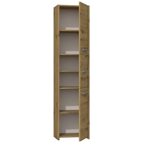 S43 ARTISAN armadietto di conservazione per bagno Quercia - Foto 3