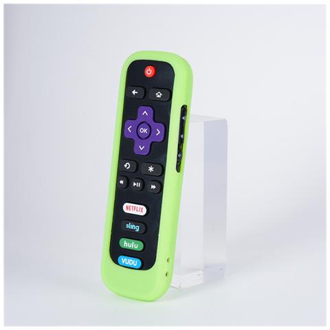 Custodia Protettiva In Silicone Compatibile Con Telecomando Tcl Roku 280 - Antishock E Antiscivolo Green - Foto 4