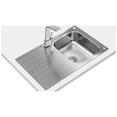 UNIVERSE 45 T-XP 1C 1E Lavello montato su piano Rettangolare Acciaio inox - Foto 6