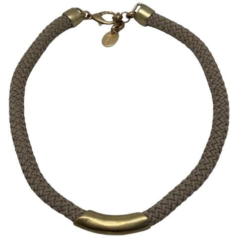 Piccola Collana ""naut"" Color Tortora-oro - Foto 1