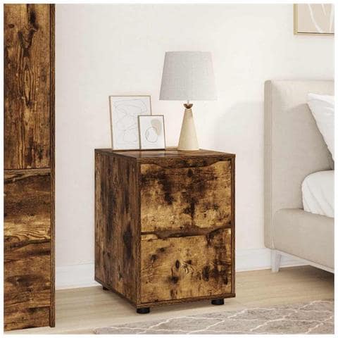 Armadio Rovere fumé 40 x 48 x 57 cm Legno multistrato - Foto 2