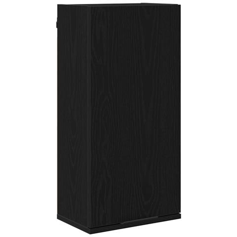 Set di mobili per il bagno 5 pcs Rovere Nero Legno multistrato - Foto 9