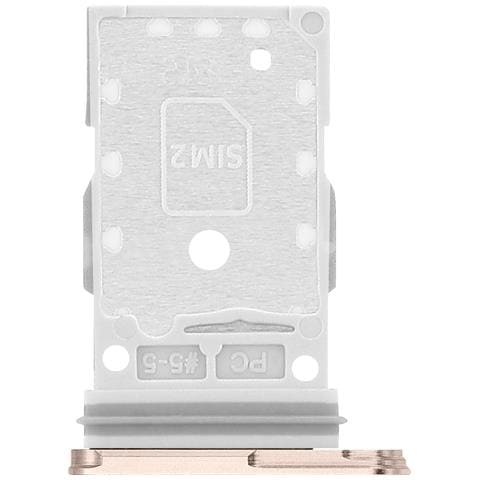 Cassetto Sim Originale Per Galaxy S25 / S25 Plus Dual Nano Sim, Rosa Champagne - Foto 2