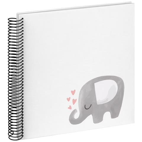 Album A Spirale Elefante Hearting, 25x25 Cm - Foto 1
