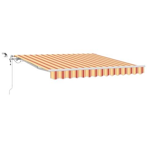 Tenda Retrattile Giallo e Arancione 300 x 250 cm - Foto 1