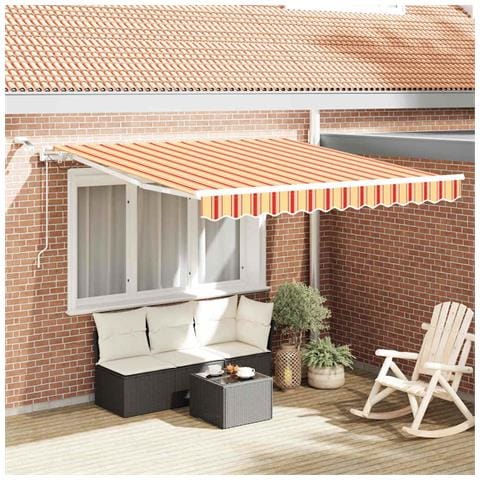 Tenda Retrattile Giallo e Arancione 300 x 250 cm - Foto 2