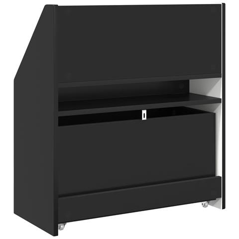 Libreria per Bambini Nero 60 x 29,5 x 69 cm Legno multistrato - Foto 9