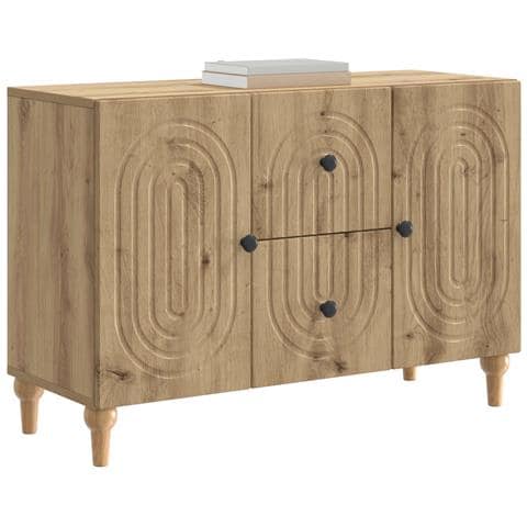 Mobile TV con cassetto Rovere Artigianale 89 x 34,5 x 60 cm - Foto 2